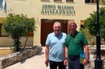Δήμαρχος Θέρμου επισκέφθηκε τον Δήμο Βιάννου
