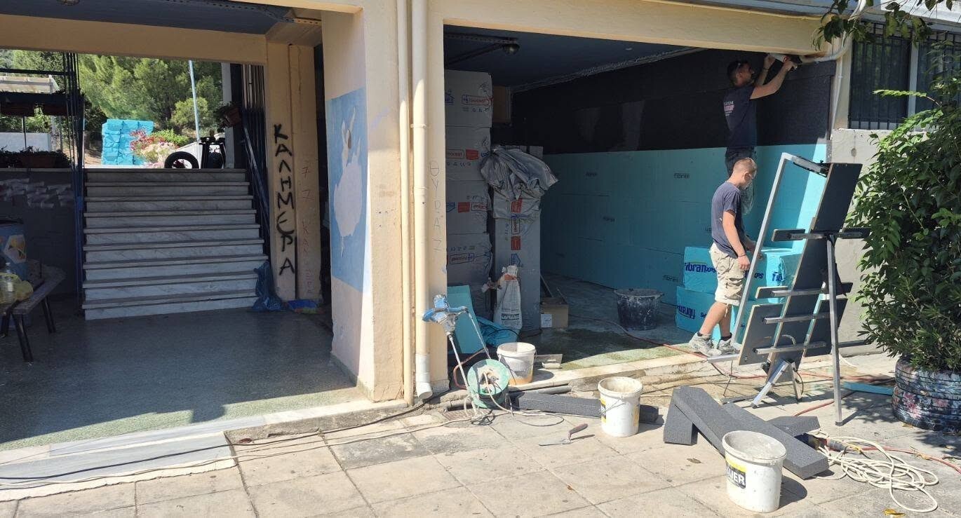 Συντηρήσεις και παρεμβάσεις στα σχολεία όλων των Δ.Ε. του Δήμου Ωρωπού