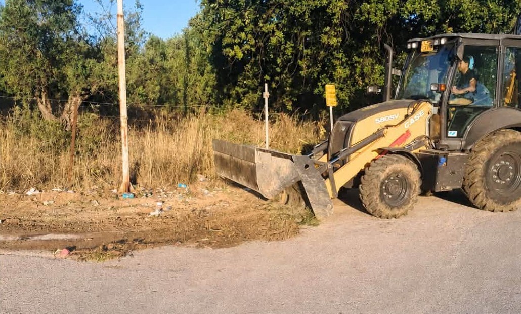 Εργασίες καθαρισμών συνεχίζονται σε περιοχές του Δήμου Δυτικής Αχαΐας