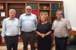Περιφερειάρχης συναντήθηκε με τον νέο Πρύτανη του Πολυτεχνείου Κρήτης