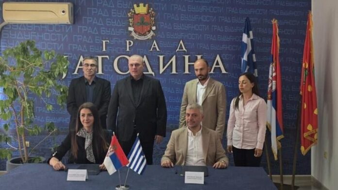 Συμφωνία συνεργασίας μεταξύ Δήμου Αλμωπίας και Δήμου Γιαγκόντινα