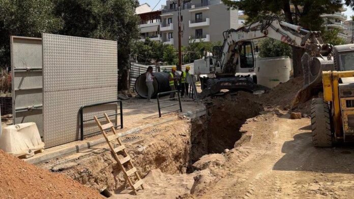 Αγ. Δημήτριο συνεχίζονται τα έργα που βελτιώνουν την καθημερινότητα