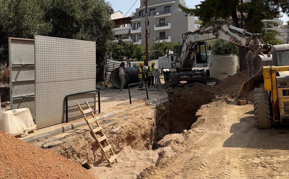 Αγ. Δημήτριο συνεχίζονται τα έργα που βελτιώνουν την καθημερινότητα
