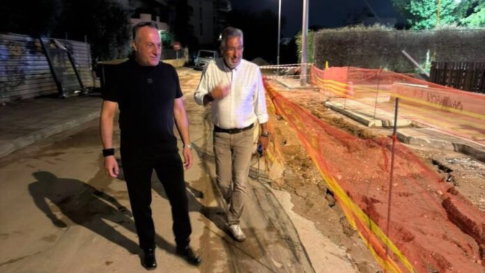 Δήμος Αγ. Δημητρίου: Άμεση παρέμβαση στα αντιπλημμυρικά έργα της οδού Λιδωρικίου