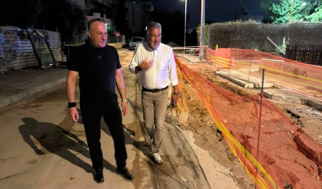 Δήμος Αγ. Δημητρίου: Άμεση παρέμβαση στα αντιπλημμυρικά έργα της οδού Λιδωρικίου