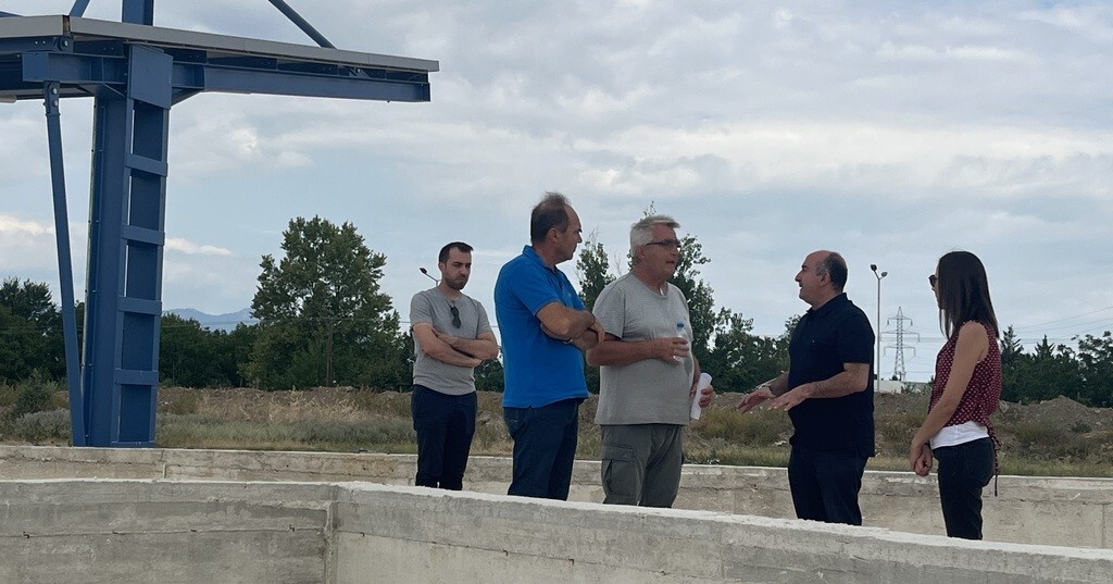 Ο Δήμαρχος επισκέφτηκε το «Πράσινο Σημείο» των Τρικάλων