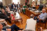 Γερμανική αποστολή στο Δημαρχείο Καβάλας