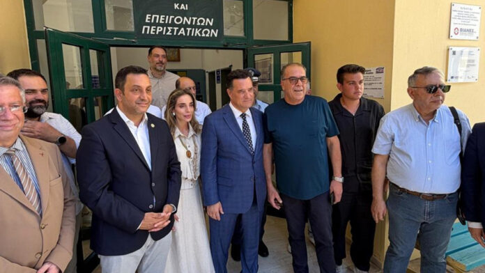 Άδωνις Γεωργιάδης εγκαινίασε το ανακαινισμένο ΤΕΠ στο Γενικό Νοσοκομείο – Κέντρο Υγείας Καλύμνου «Βουβάλειο»