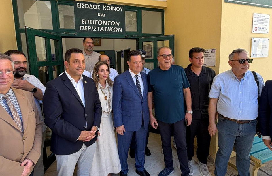 Άδωνις Γεωργιάδης εγκαινίασε το ανακαινισμένο ΤΕΠ στο Γενικό Νοσοκομείο – Κέντρο Υγείας Καλύμνου «Βουβάλειο»