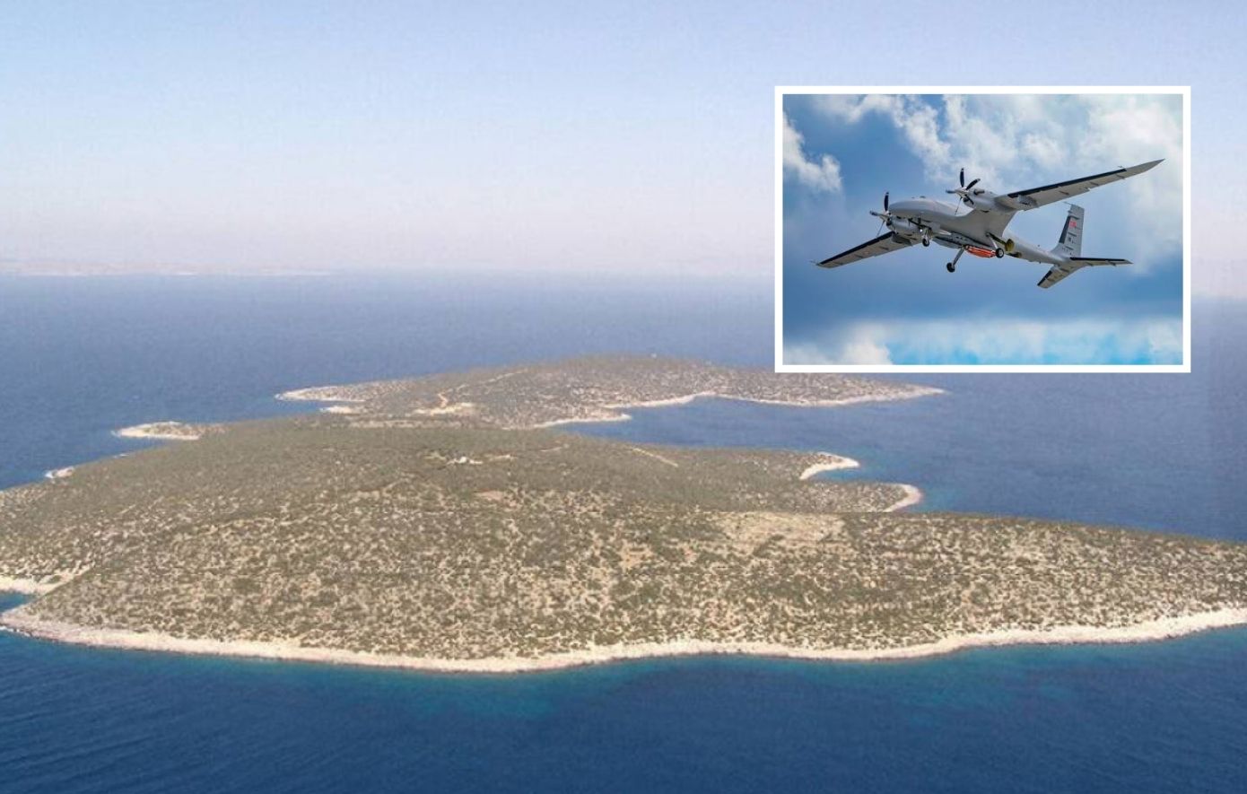 Drone της Τουρκίας πέταξε πάνω από το Φαρμακονήσι – Πρώτη υπερπτήση μετά από 41 μήνες