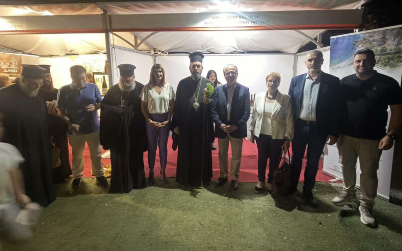 Δ. Αγίου Βασιλείου στην Έκθεση Κρητικής Διατροφής με δυναμική παρουσία