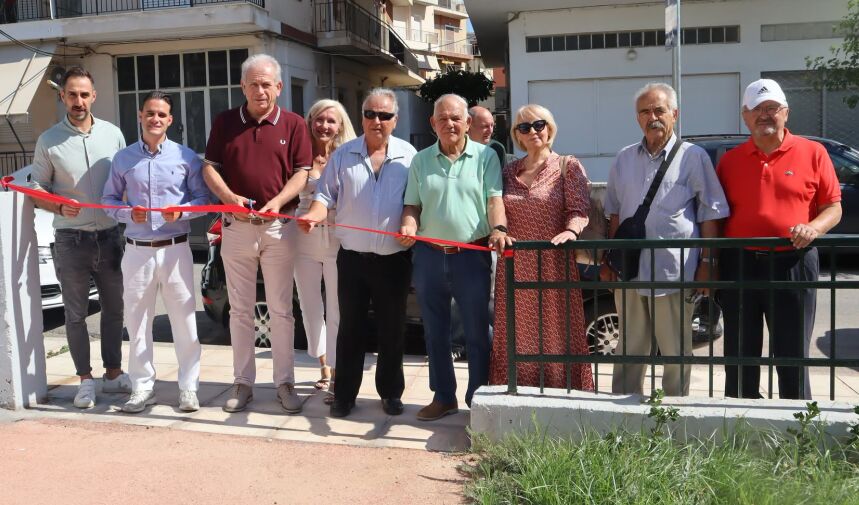 Νέος υπαίθριος χώρος άθλησης εγκαινιάστηκε στον Δήμο Αιγάλεω