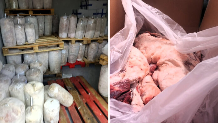 6,2 τόνοι ακατάλληλων κρεάτων κατασχέθηκαν στην Αττική, βρέθηκε παράνομο εργοστάσιο στο Ίλιον