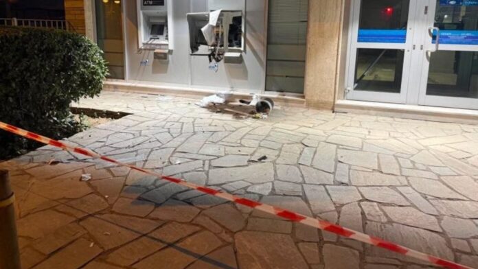 Έκρηξη σε ΑΤΜ στην Καλαμαριά Θεσσαλονίκης