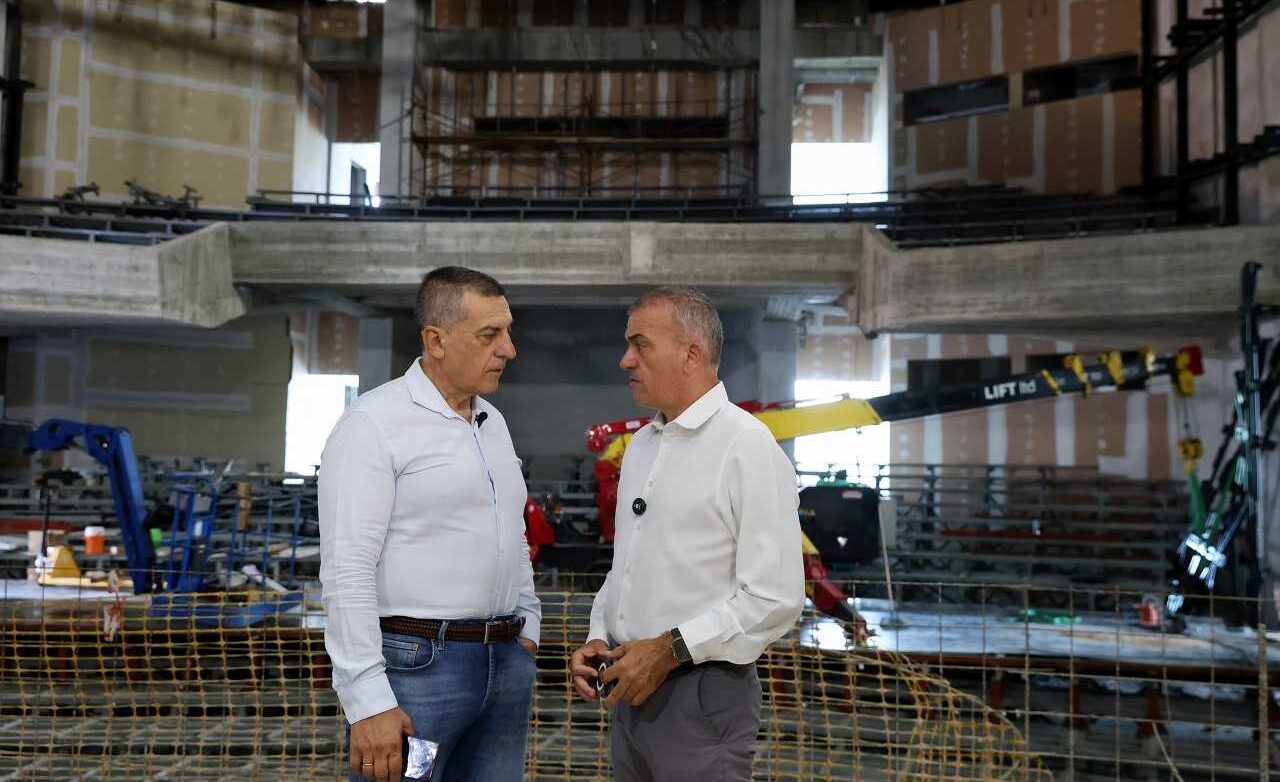 Έργο του Προσκηνίου Πολιτισμού ΟΥΗΛ στην τελική ευθεία – Κοινή αυτοψία Κουρέτα-Μαμάκου
