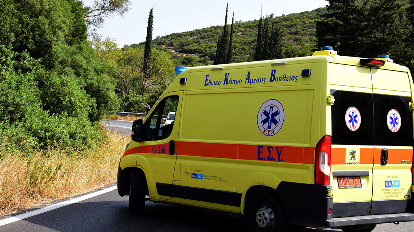 Χαλκιδική: Μετωπική σύγκρουση με πέντε τραυματίες, οι τρεις ανήλικοι