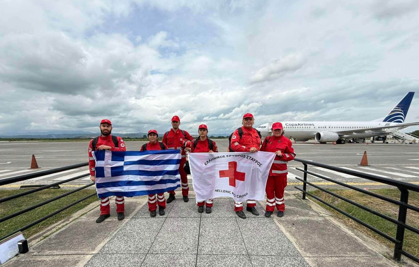 Πιλότος της αποστολής του Ελληνικού Ερυθρού Σταυρού στη Βενεζουέλα: «Φέρνετε μαζί σας την ελπίδα»
