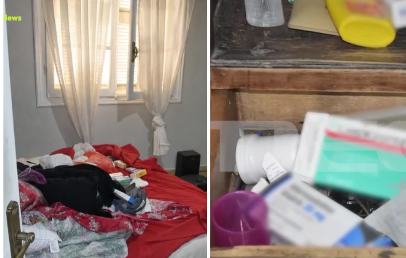 Φονικό στο Αίγιο: «Βουνό» φαρμάκων βρέθηκε στο δωμάτιο του Ιταλού και της Μαρίας – Δείτε φωτογραφίες