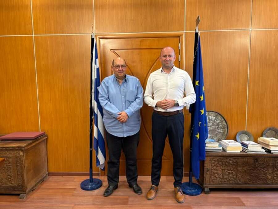 Δήμαρχος Δυτ. Λέσβου συναντήθηκε με τον Δήμαρχο του Μπροντ της Βοσνίας-Ερζεγοβίνης