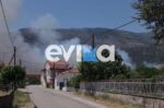 Φωτιά στην Εύβοια: Εστάλη 112 για εκκένωση του χωριού της Επισκοπής