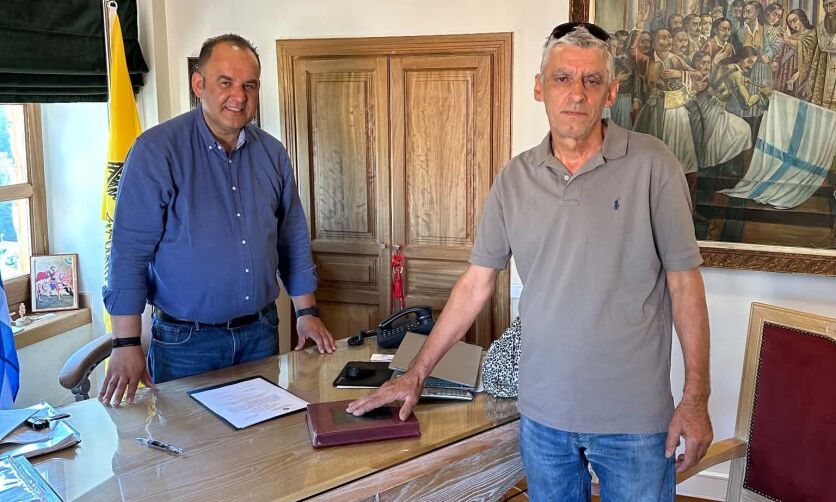 Ορκωμοσία νέου Προέδρου στη Δ.Κ. Οχθίων του Δήμου Γορτυνίας