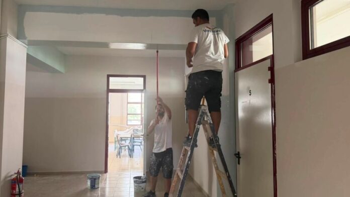 Κτηριακές παρεμβάσεις ξεκίνησαν στα σχολεία του Δήμου Χαλανδρίου