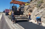 Δήμαρχος Μυτιλήνης σε έργα ασφαλτόστρωσης