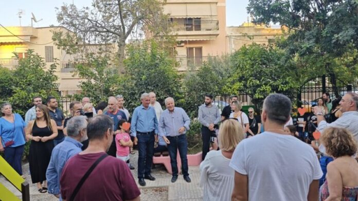Περιφέρεια Αττικής: Παραδόθηκε χώρος πρασίνου στις Τζιτζιφιές από τον Δήμαρχο Καλλιθέας
