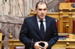 Κώστας Κατσαφάδος σε σύσκεψη για τις συνέπειες της πυρκαγιάς στο Ωραιόκαστρο