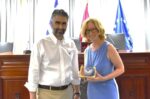 Η Πρέσβειρα της Αυστρίας στην Ελλάδα επισκέφθηκε τη Λάρισα