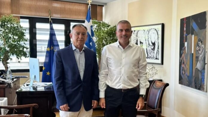 Δήμαρχος Λάρισας συναντήθηκε με τον Βουλευτή Χ. Κέλλα