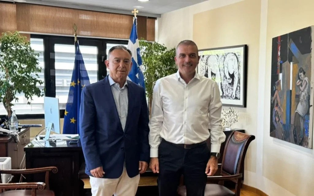 Δήμαρχος Λάρισας συναντήθηκε με τον Βουλευτή Χ. Κέλλα