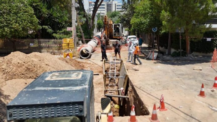 Αντιπλημμυρική θωράκιση της Αγίας Φιλοθέης Αμαρουσίου προχωρά