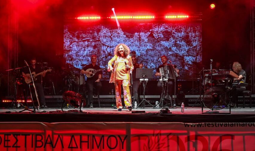 Γλυκερία στο Φεστιβάλ του Δήμου Αμαρουσίου: μουσική βραδιά
