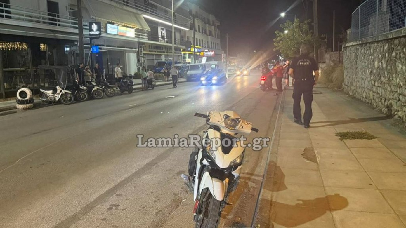 Λαμία: Δύο μηχανάκια συγκρούστηκαν σε σοβαρό τροχαίο – Ένας οδηγός σε κρίσιμη κατάσταση