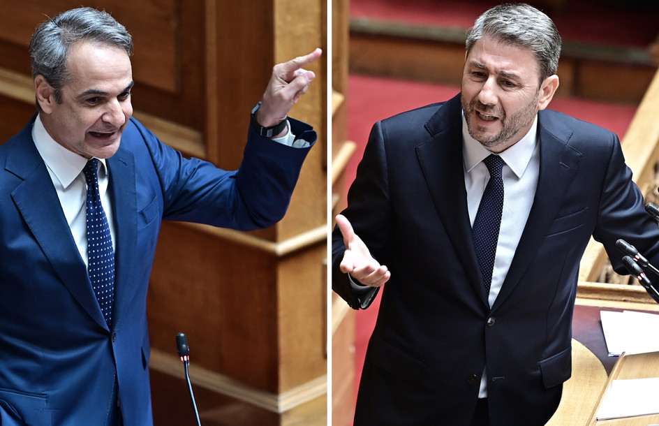 Μητσοτάκης-Ανδρουλάκης στη Βουλή αύριο για την ακρίβεια και την πολιτική σύγκρουση