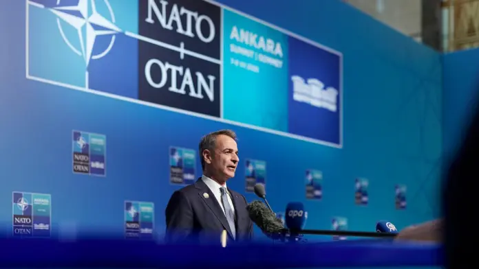 Μητσοτάκης από την Άγκυρα: Η αποτίμηση της Συνόδου του ΝΑΤΟ με πολλούς αποδέκτες