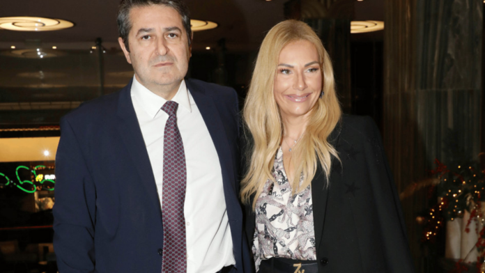Γιώργος Μυλωνάκης και Τίνα Μεσσαροπούλου: Η πρώτη βραδινή έξοδος μετά την περιπέτεια υγείας