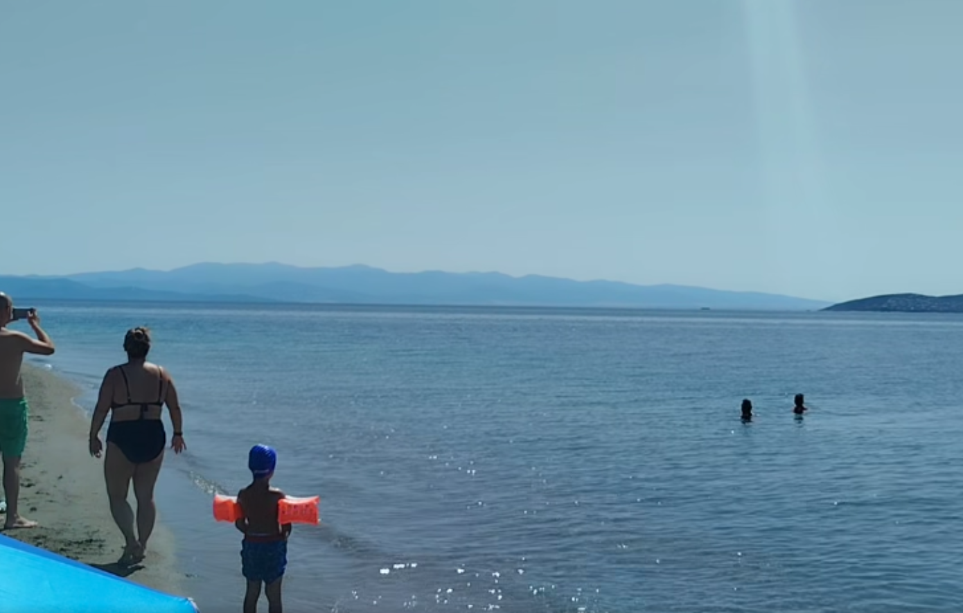 Φάλαινα δίπλα σε παραλία στο Καρνάγιο – Έκπληκτοι οι λουόμενοι – Βίντεο