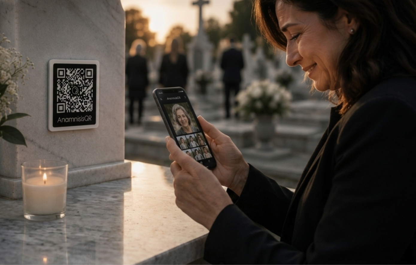 QR code στους τάφους: Πλατφόρμα για τις οικογένειες όσων έφυγαν από τη ζωή