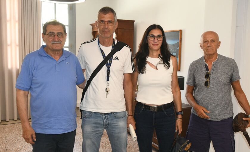 Δήμαρχος Πατρέων: συνάντηση με μέλη του Συνδέσμου Ελλήνων Βετεράνων Αθλητών Στίβου