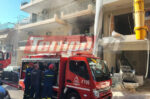 Φωτιά στην Πάτρα: Διαμέρισμα καταστράφηκε ολοσχερώς