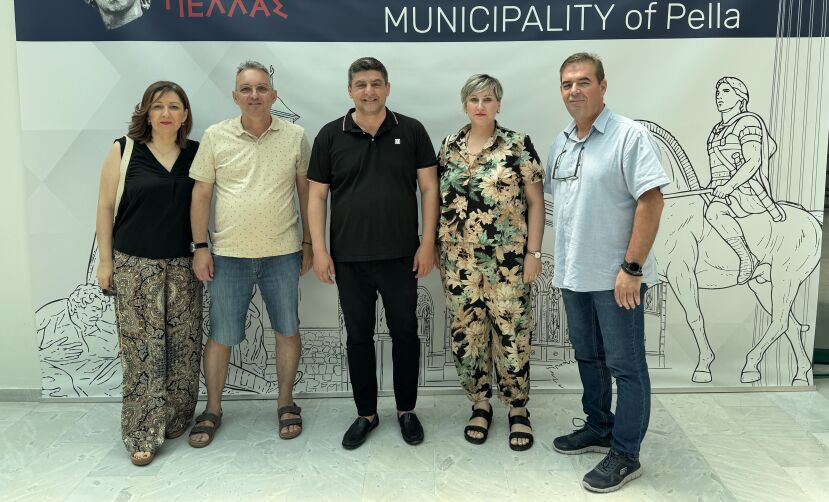 Δήμαρχος Πέλλας: συνάντηση με το νέο Δ.Σ. των εργαζομένων του Γ.Ν. Γιαννιτσών