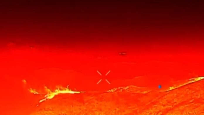 Πλάνα από το συντονιστικό και τα drones της Πυροσβεστικής στα μέτωπα στη χώρα