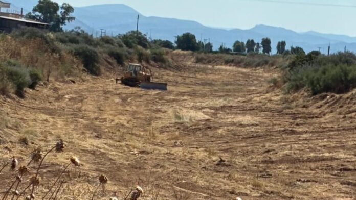 Καθαρισμοί ρεμάτων συνεχίζονται στην Π.Ε. Αργολίδας