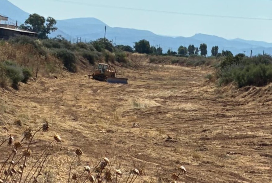 Καθαρισμοί ρεμάτων συνεχίζονται στην Π.Ε. Αργολίδας
