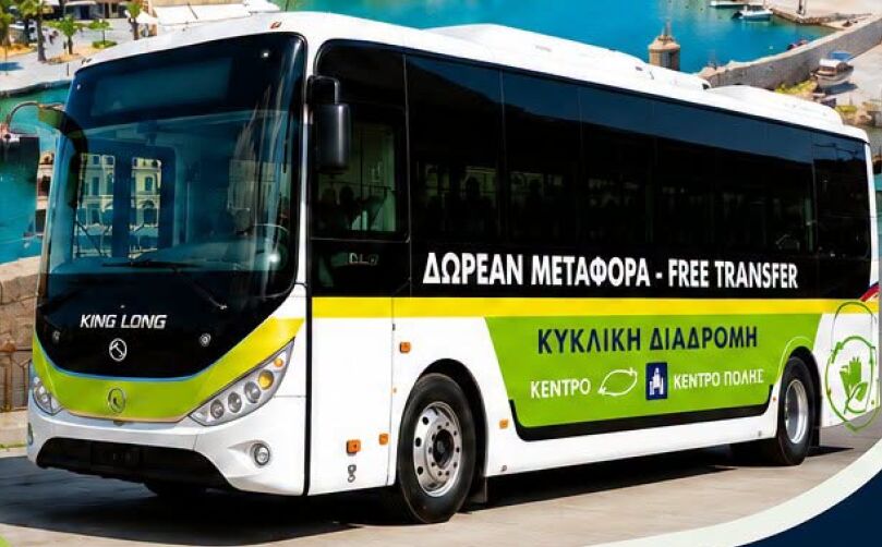 Δήμος Ρεθύμνης: Νέα υπηρεσία μετακίνησης με ηλεκτρικά λεωφορεία
