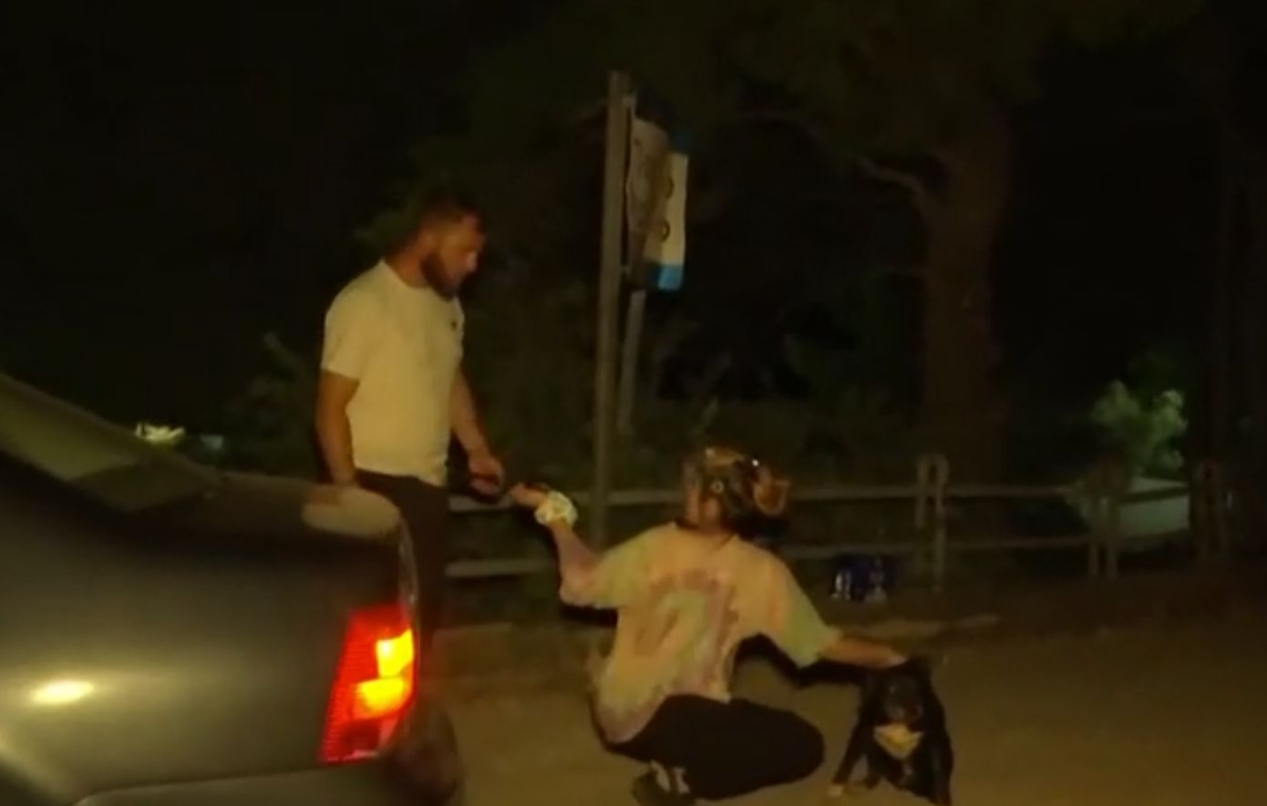 Εθελοντές έσωσαν αδέσποτο από τη φωτιά στο Πόρτο Γερμενό