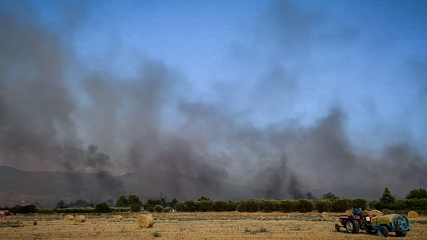 Φωτιά σε δασική έκταση στην Κινέτα