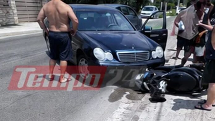 Τροχαίο στον Πύργο: Μηχανή συγκρούστηκε με αυτοκίνητο στα Βραχνέικα – Σε σοβαρή κατάσταση ο μοτοσικλετιστής